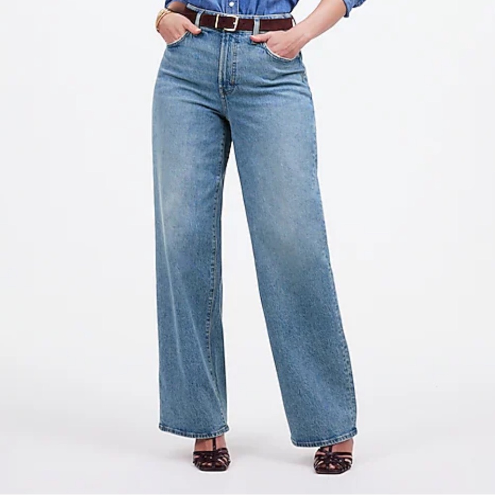 Madewell curvy wide leg perfect vintage Jean